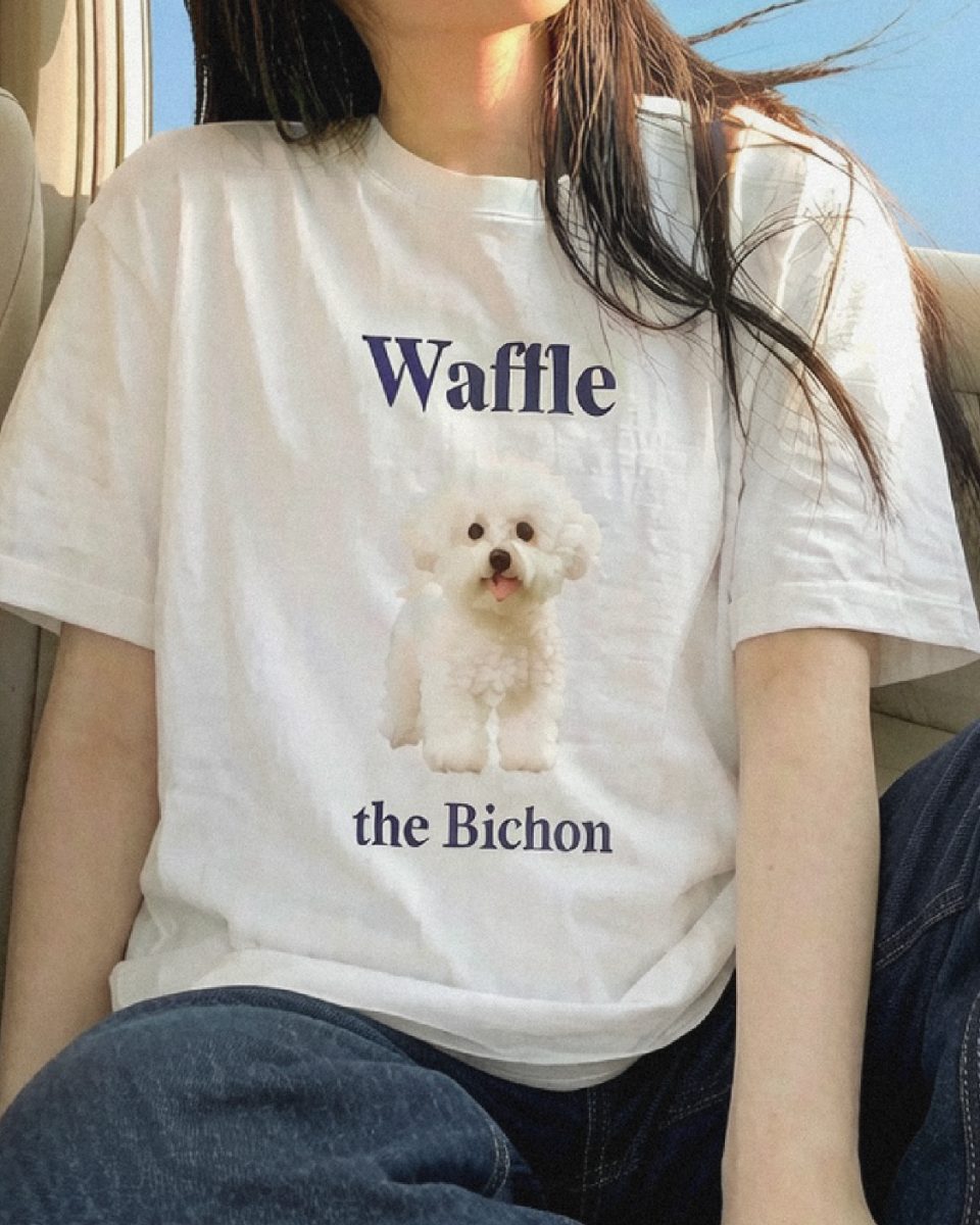 Minimalist Pet Custom T-Shirt — Printyeala 印嘢啦客製化產品