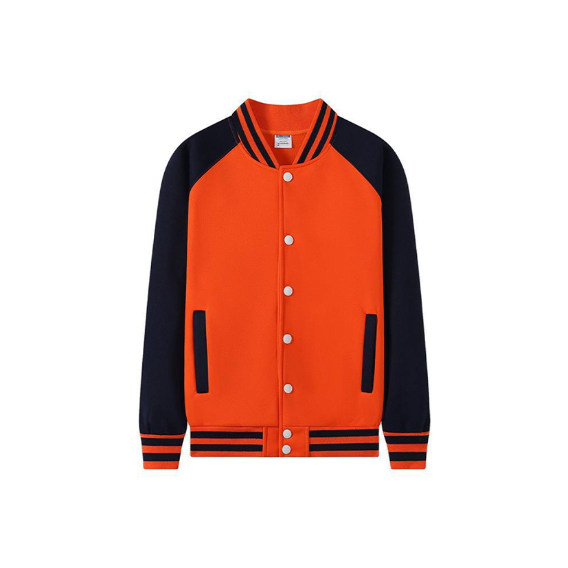Orange with Navy Sleeves
