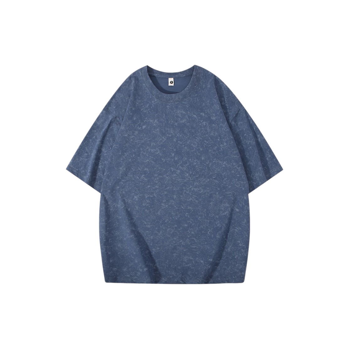 香港訂製印Tee班衫 — 260G復古洗水蠟染雪花洗水寬鬆版T-Shirt | Printyeala 印嘢啦 一件起印