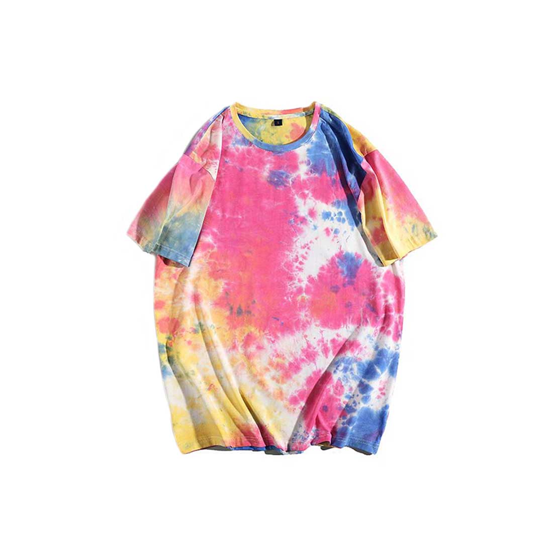 香港訂製印Tee班衫 — 彩色扎染全棉T-Shirt | Printyeala 印嘢啦 一件起印