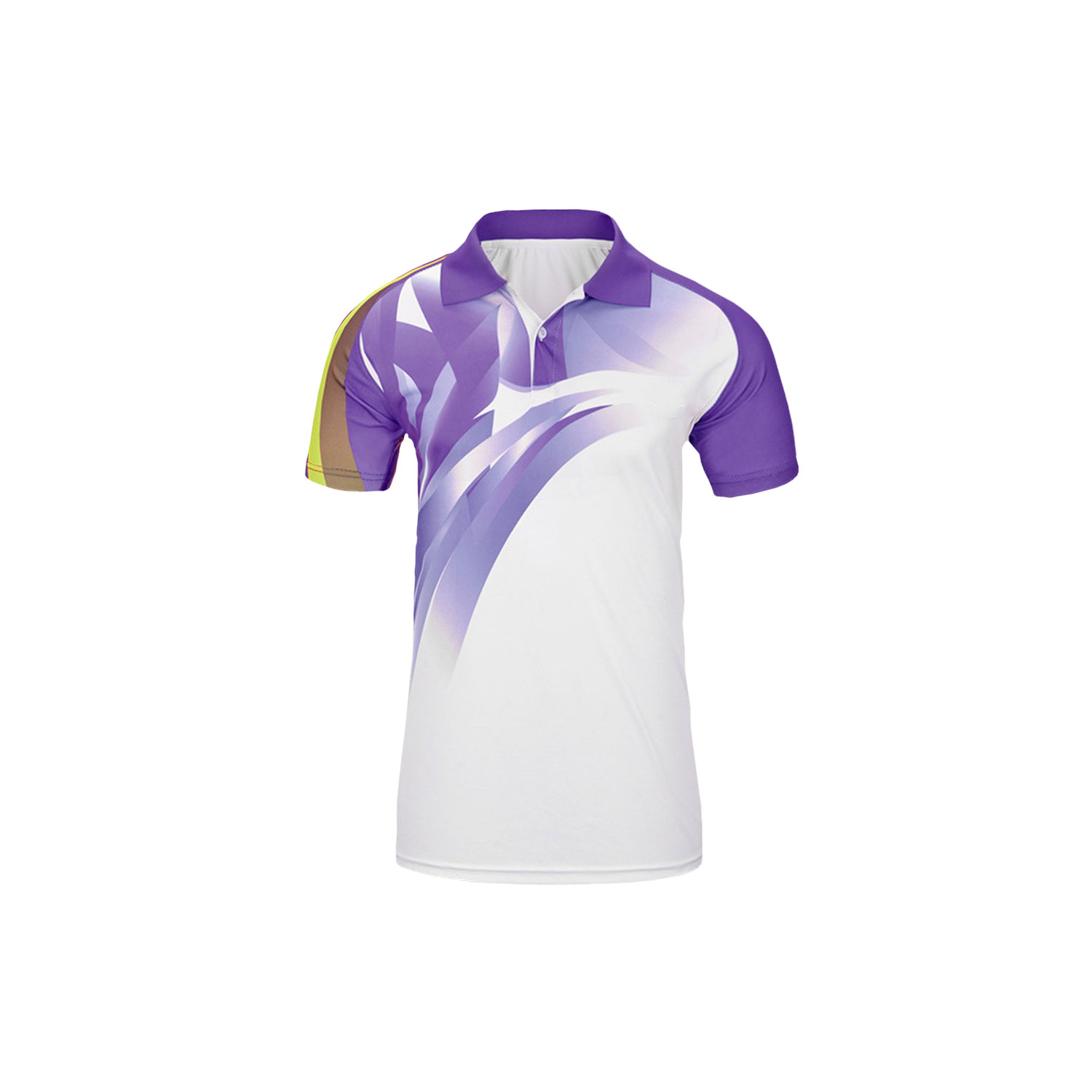 香港訂製Polo恤 — 運動快乾幾何圖案女裝 Polo Shirt | Printyeala 印嘢啦 一件起印